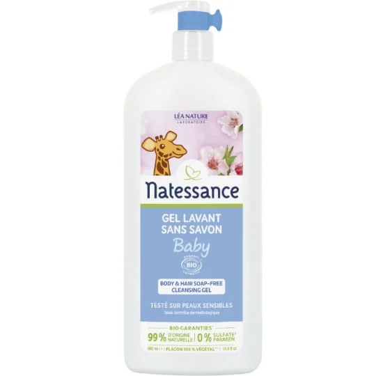 Gel lavant Bébé Sans savon