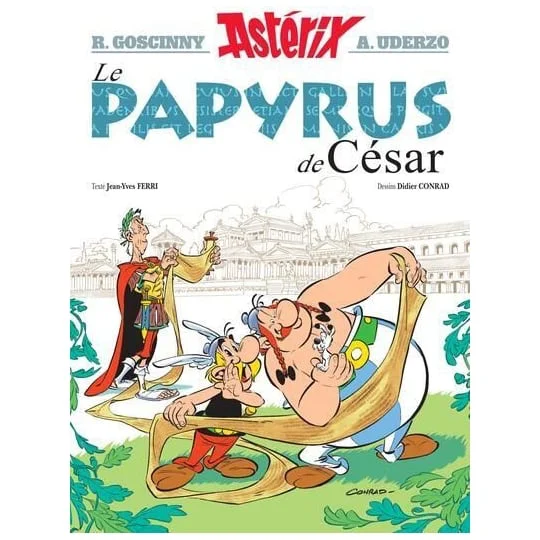 BD Astérix Tome 36 - Le papyrus de César