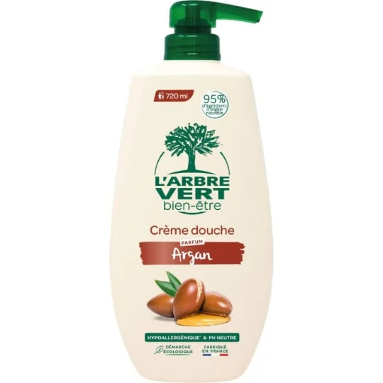 Crème douche nourrissante huile d'argan