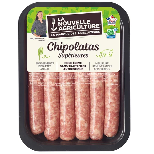 Chipolatas supérieures x6