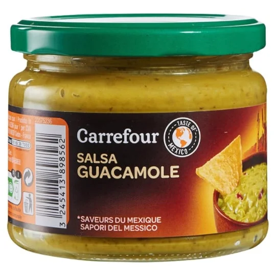 Sauce salsa guacamole