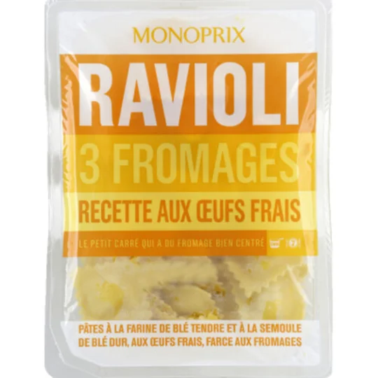 Ravioli 3 fromages