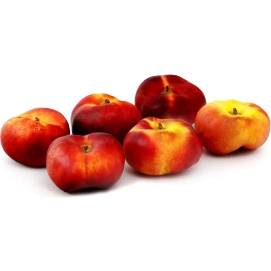 Nectarines plates chair blanche