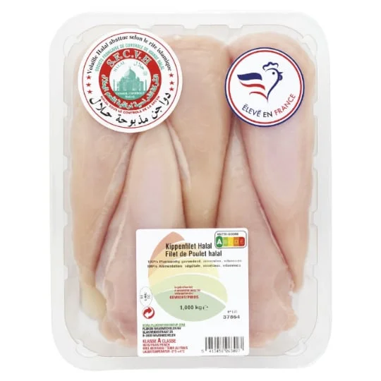 Filets de poulet Halal