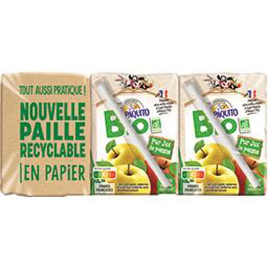 Pur jus de pomme BIO 100% pur fruits pressés