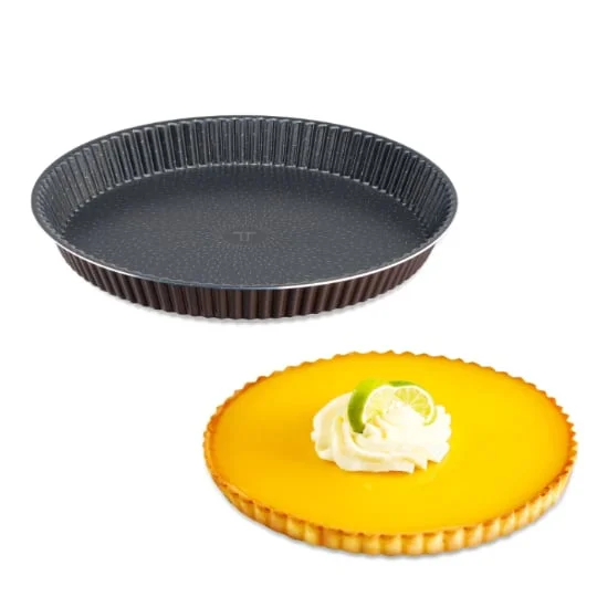 Moule à Tarte Perfectbake 30cm Revêtement Antiadhésif Aluminium Recyclé J5548402