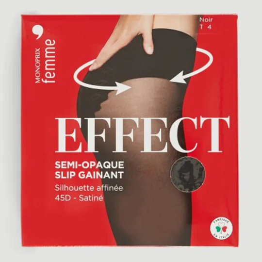 Monoprix Collants Gainants noir taille 2