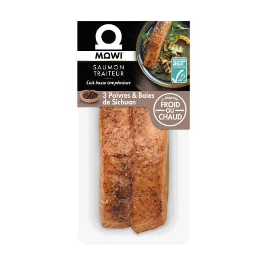 Pavé saumon fumé ASC