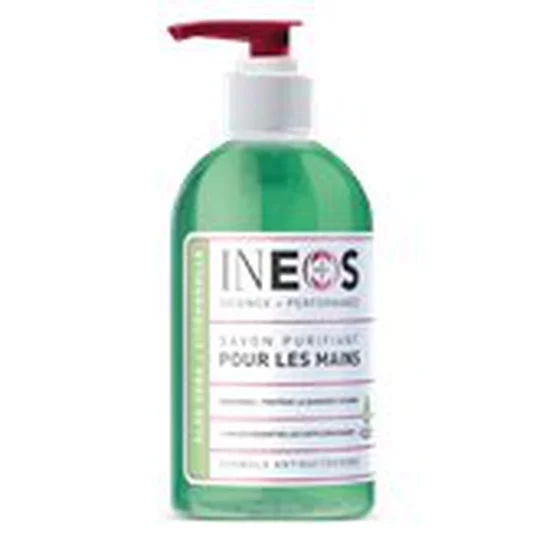 Savon Inéos antibactérien Mains Aloe Vera Citronnelle