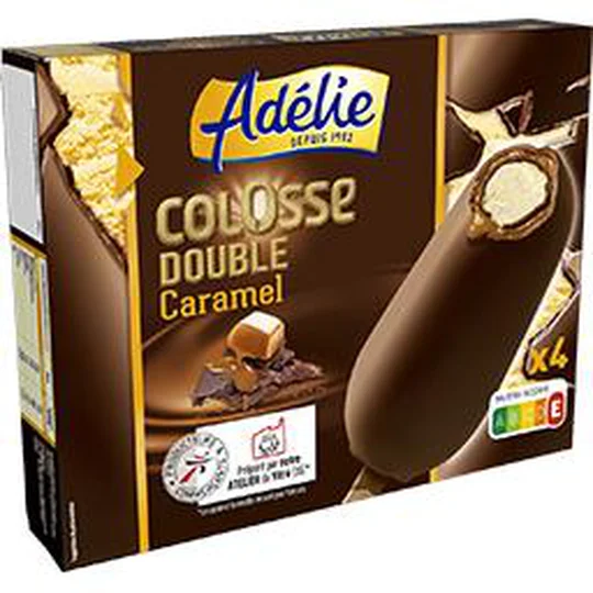 Glace double caramel Colosse