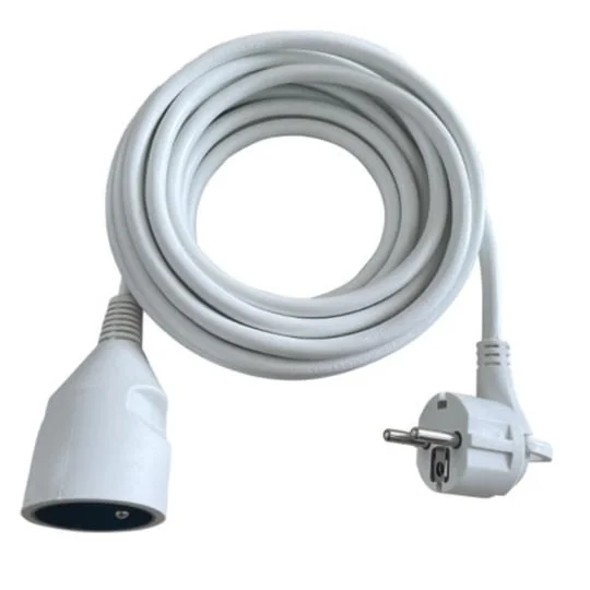Rallonge éléctrique Blanche de 5m