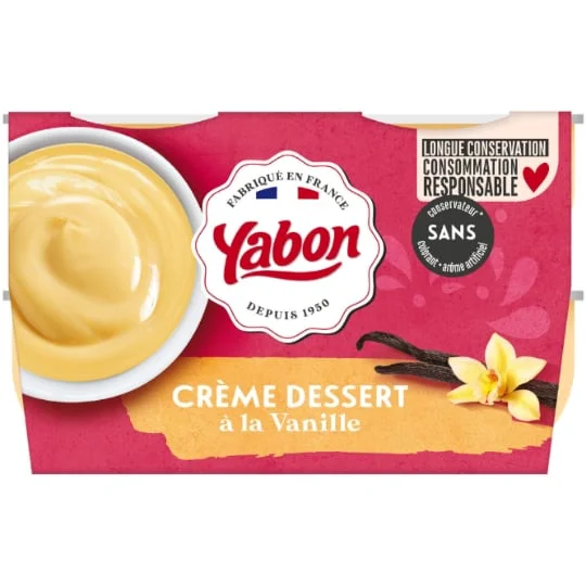Crème dessert à la vanille
