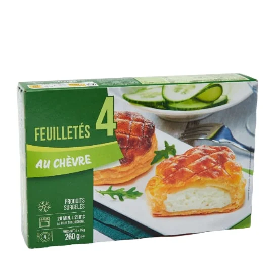 Feuilletés au chèvre