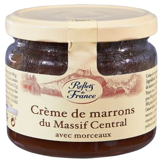 Crème de marrons avec morceaux