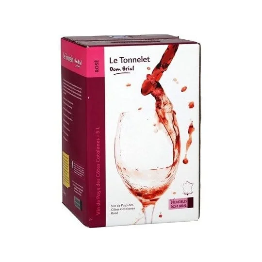 Vin rosé vin de pays des Côtes Catalanes