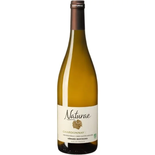 Vin Blanc Languedoc Roussillon IGP Pays d'Oc Naturae Chardonnay "Sans Sulfites Ajoutés" Bio