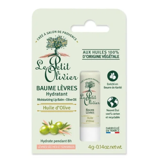 Baume lèvres hydratant huile d'olive