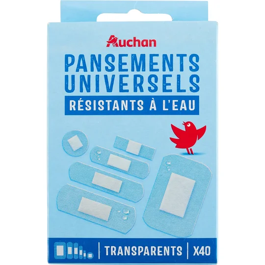Pansements multi-usages résistants à l'eau 6 tailles