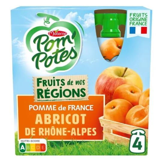 Compote pomme abricot