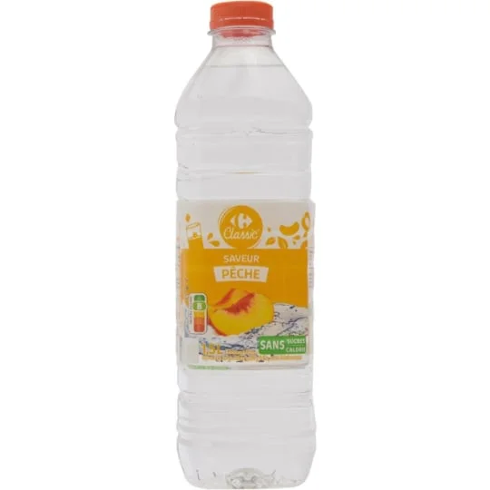 Boisson saveur pêche