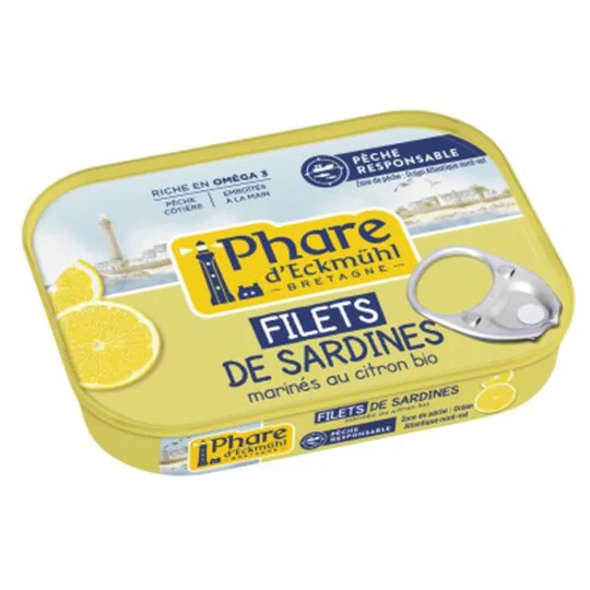 Filets De Sardines Marinés Au Citron Msc