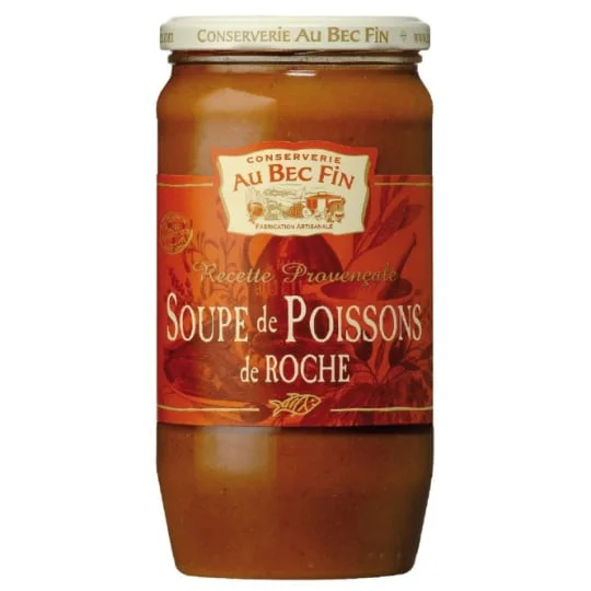 Soupe de poissons de roche
