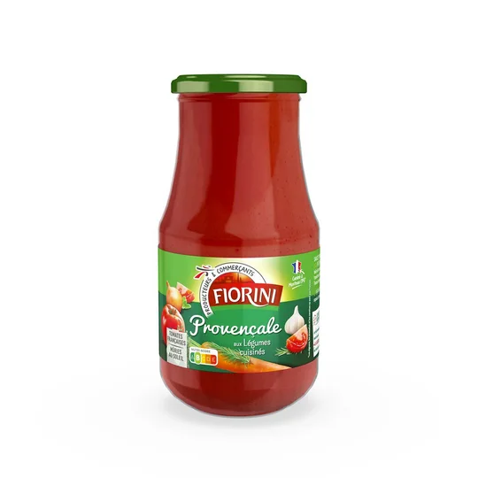 Sauce Provençale aux légumes cuisinés