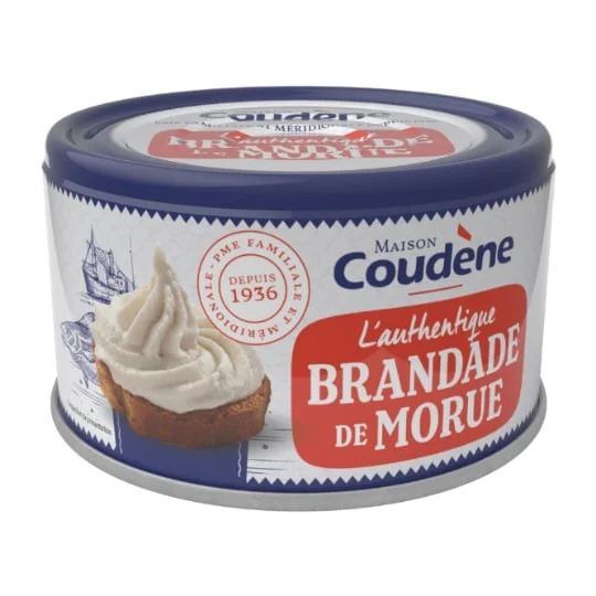Plat cuisiné brandade de morue