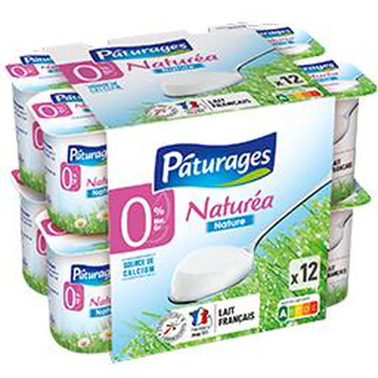 Naturéa - Yaourt nature 0%