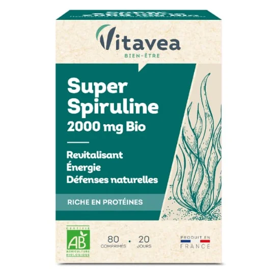 Complément alimentaire super spiruline Bio