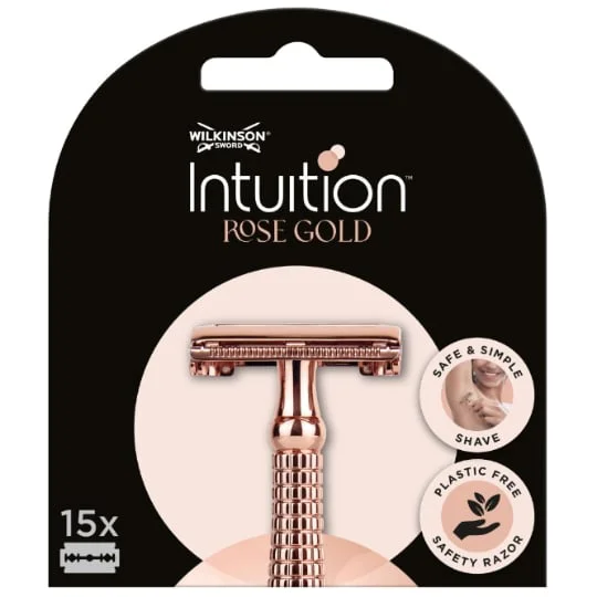 Intuition rose gold rasoir