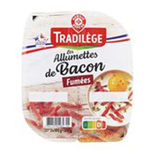 Allumettes bacon fumé