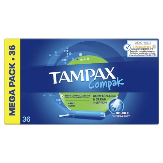 Tampons Compak Super Avec applicateur x36
