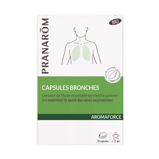 Complément Alimentaire Respiratoire Bronches Bio Aromaforce
