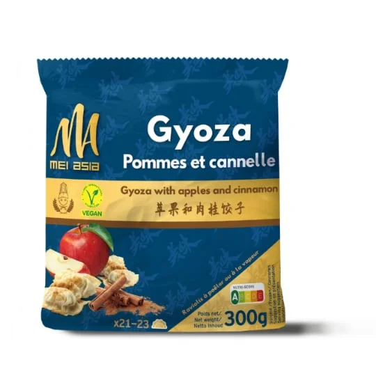 Gyozas vegans Pommes Cannelle