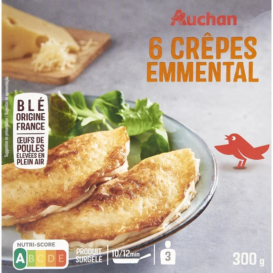 Crêpe à l'emmental