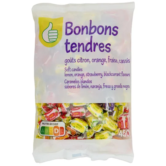 Bonbons aux fruits