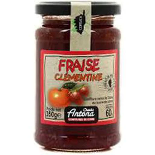 Confiture fraise clémentine