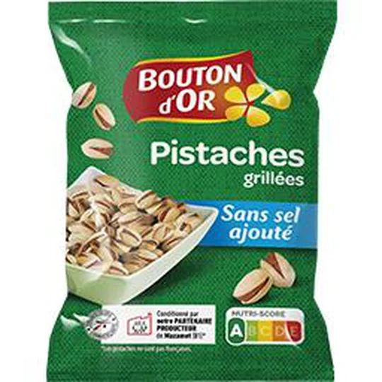 Pistaches grillées sans sel ajouté