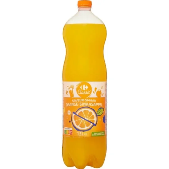Soda saveur orange