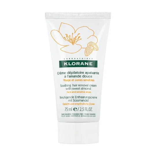 Crème dépilatoire amande douce visage/yeux