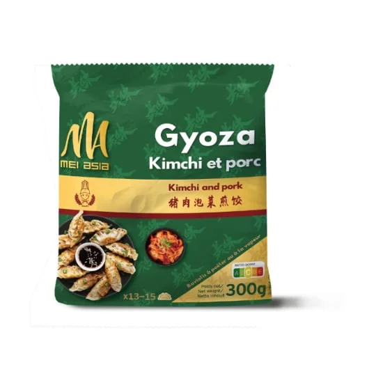 Gyozas kimchi et porc