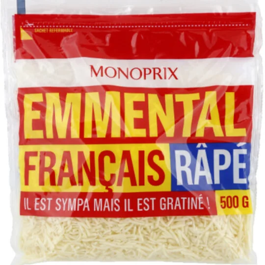 Emmental français râpé