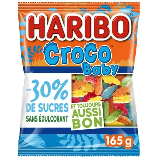 Bonbons Croco Baby -30% de sucres