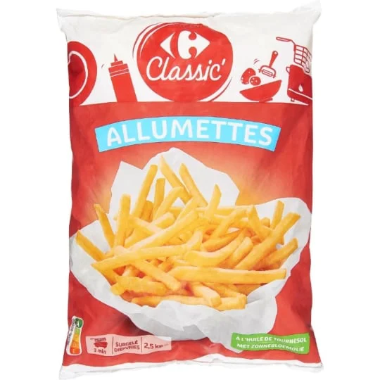 Frites allumettes