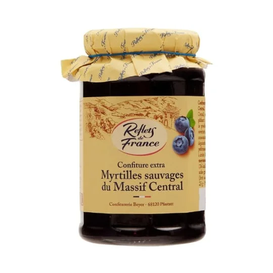 Confiture myrtilles sauvages