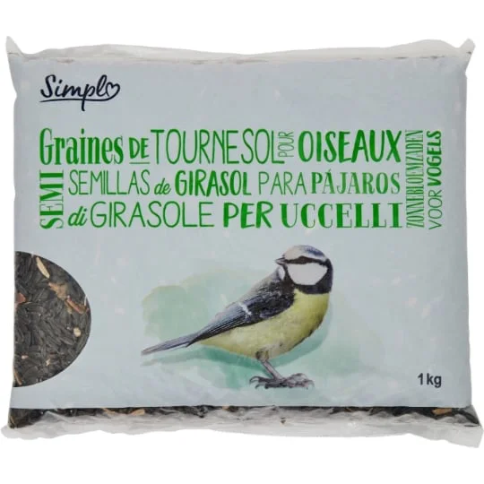 Graines pour oiseaux tournesol