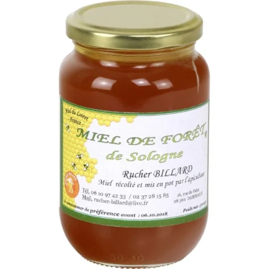 Miel de forêt de Sologne