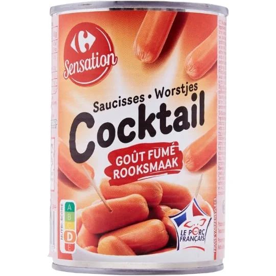 Saucisses cocktail goût fumé