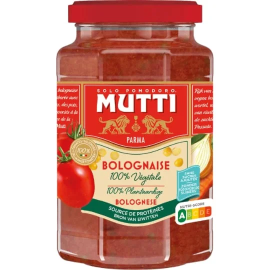 Sauce Bolognaise Végétale